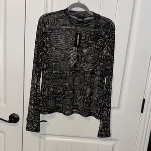 Black Alchemy Long Sleeve Top